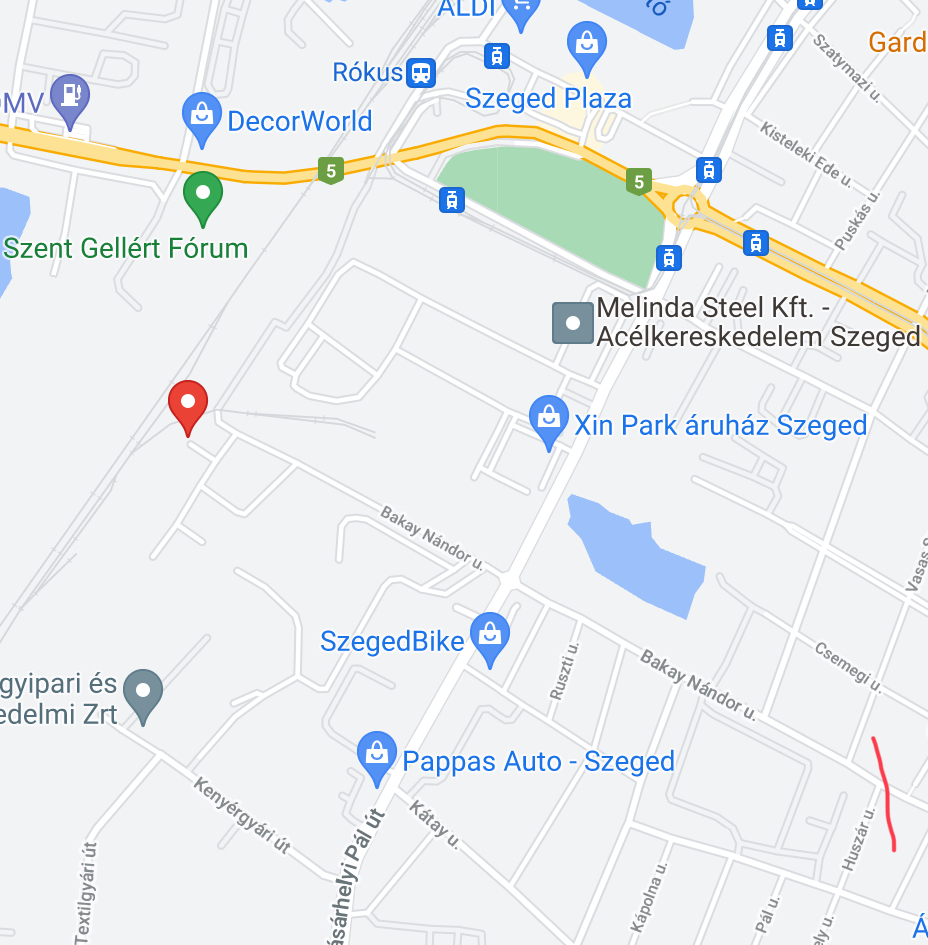 SzegeDrums a térképen